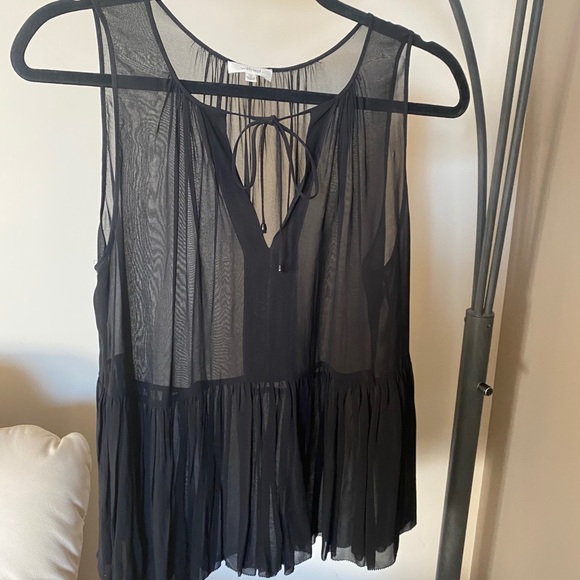 Wilfred Sheer Blouse - Picture 1 of 3
